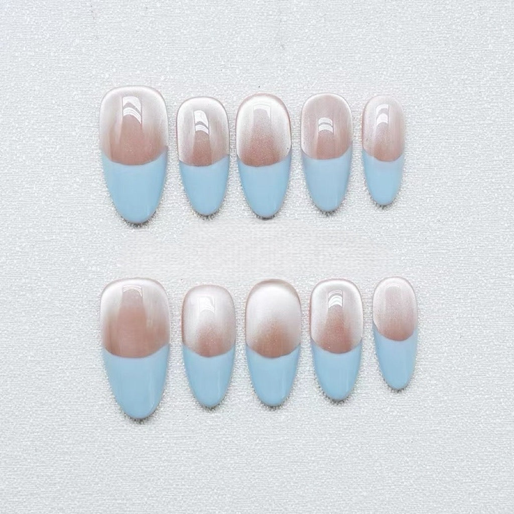 Sky Blue & Beige Duo